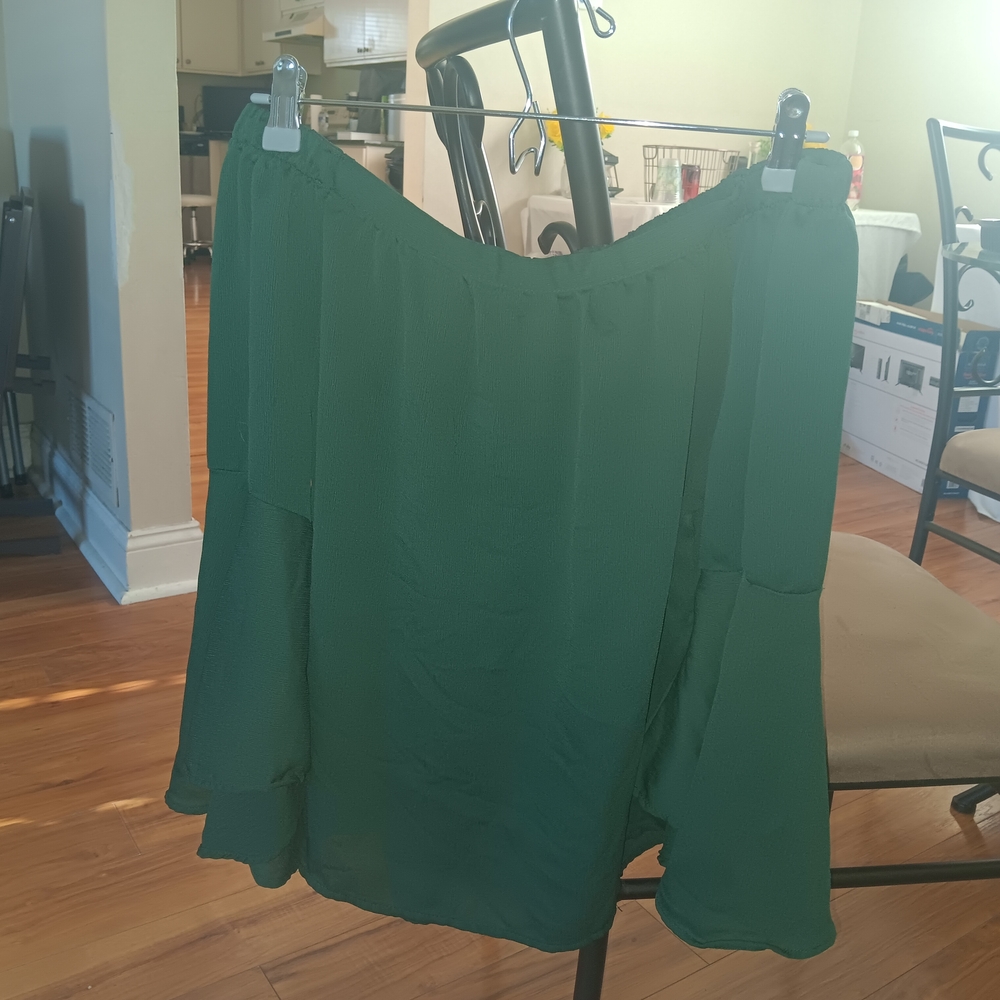 Elegant Green Women's Skirt